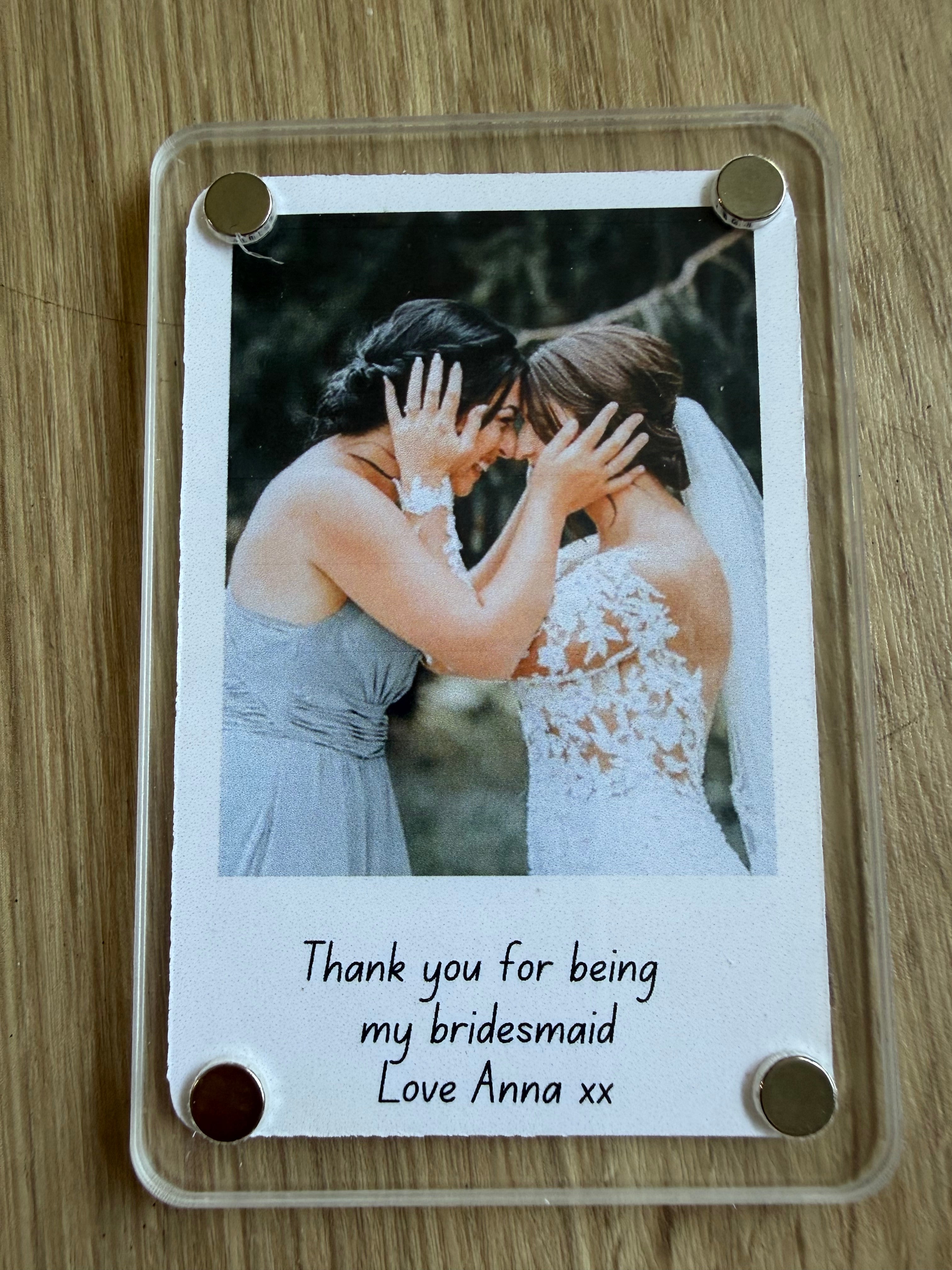 Personalised Photo Magnet